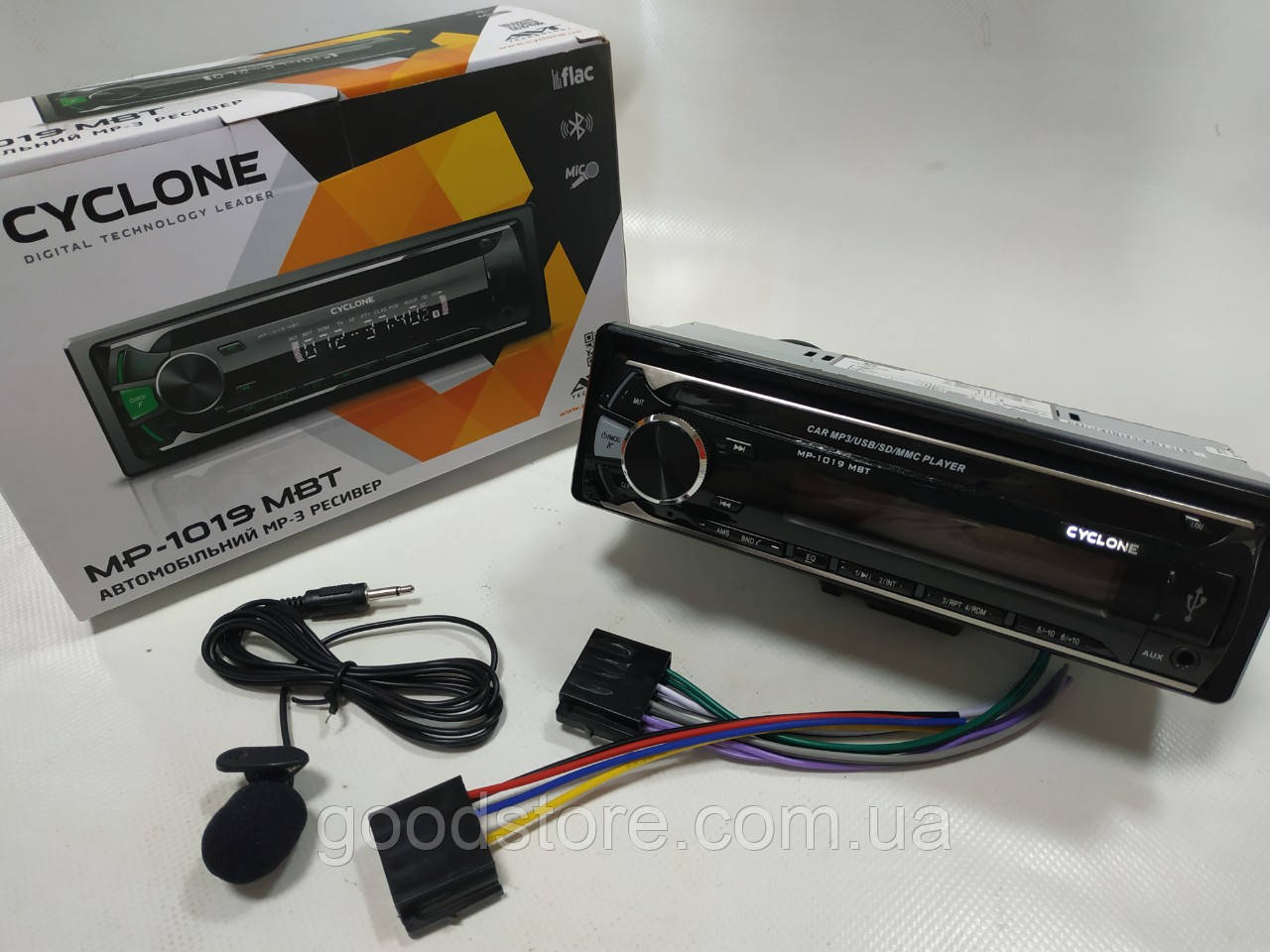 Магнітофон CD/MP3/SD/USB/FM CYCLON 1019 R Bluetooth