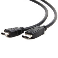 Кабель мультимедійний Display Port to HDMI 1.0m Cablexpert (CC-DP-HDMI-1M), фото 2