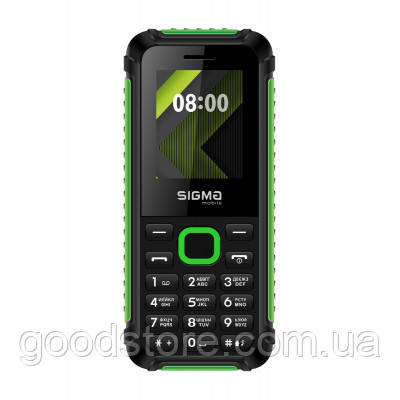 Мобільний телефон Sigma X-style 18 Track Black-Green (4827798854433)