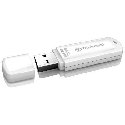 USB флеш- накопичувач Transcend 128GB JetFlash 730 White USB 3.0 (TS128GJF730)