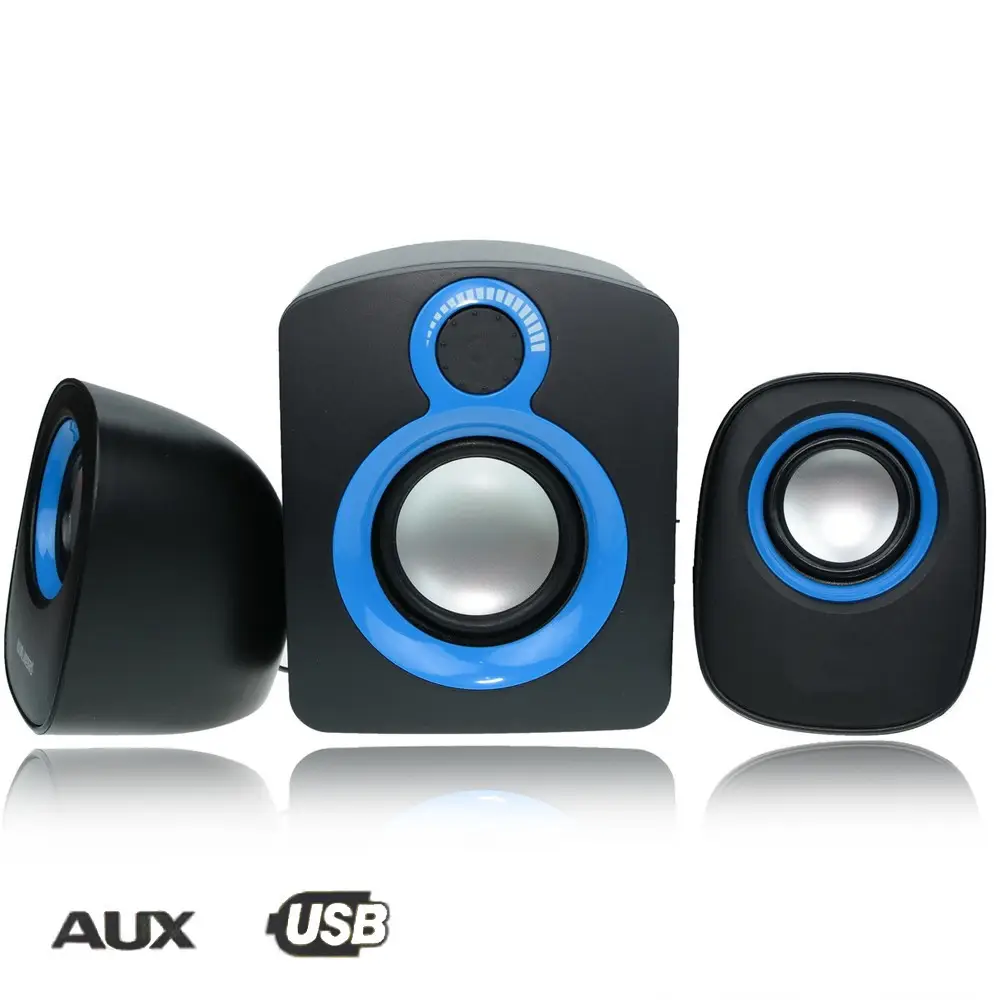 Комп'ютерні колонки акустика 2.1 USB Jedel CD003, портативна акустична система PC LM