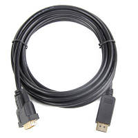 Кабель мультимедійний Display Port to DVI 24+1pin, 1.0m Cablexpert (CC-DPM-DVIM-1M), фото 2