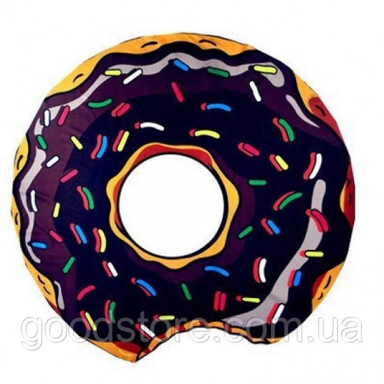 Пляжний килимок Donut brown