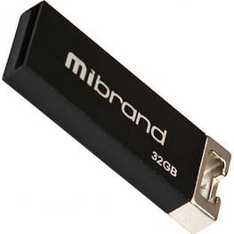 USB-флеш накопичувач Mibrand 32 GB Chameleon Black USB 2.0 (MI2.0/CH32U6B)