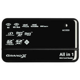 Зчитувач флешкарт Grand-X CRX05Black