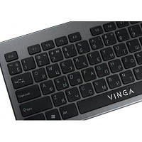 Клавіатура Vinga KB735 black-grey, фото 3