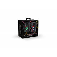 Акустична система Vinga SP-100 LED USB Black, фото 6