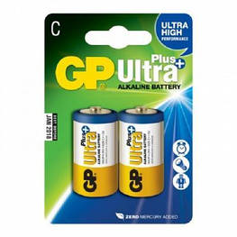 Батарейка Gp C GP Ultra Plus Alkaline LR14 * 2 (14AUP-U2 / 4891199100390)