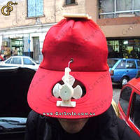 Бейсболка с вентилятором работающая на солнечной энергии