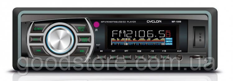 Бездисковий MP3/SD/USB/FM проігравач CYCLON 1009