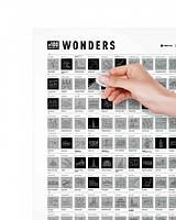Скретч постер 100 справ Wonders, фото 2