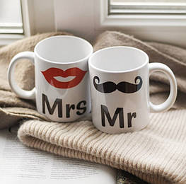 Парні чашки Mrs&Mr