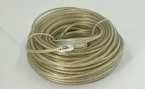 Трос пломбувальний (там'яний) з наконечниками (неіржавка сталь) 36 м. D=6 мм. DK-2136