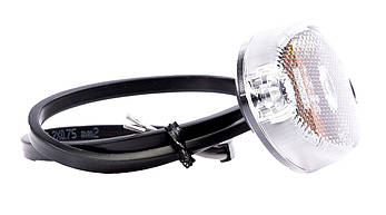 Ліхтар габаритний Fristom білий зі світлоповертачем та дротом FT-061 B LED, фото 5