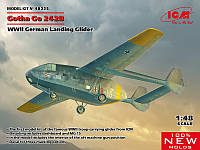 Пластикова модель 1/48 ICM 48225 Німецький десантний планер Gotha Go 242B