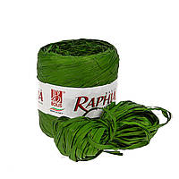 Рафія 12 мм (20 м), muschi (зелена)