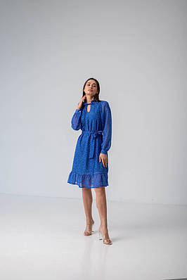 Модне шифонове плаття "401" Розміри 44,48,50,52,54