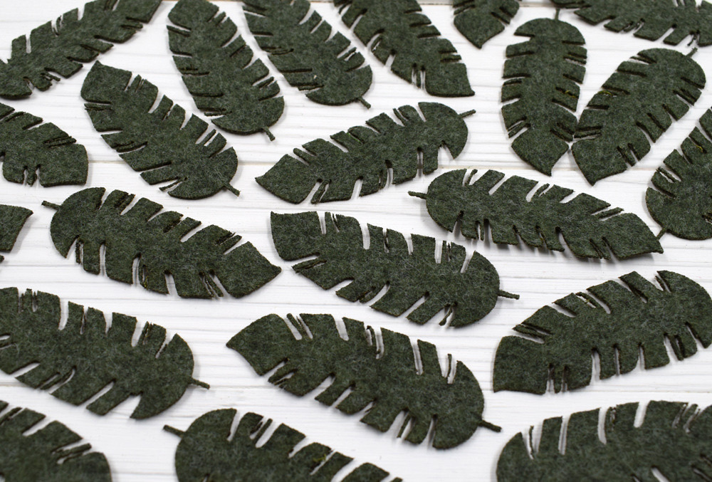 Тропічні листя тип №12, фото 1