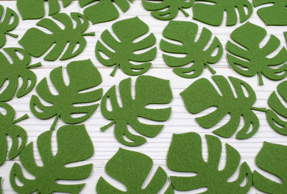 Тропічні листя тип №14, фото 1