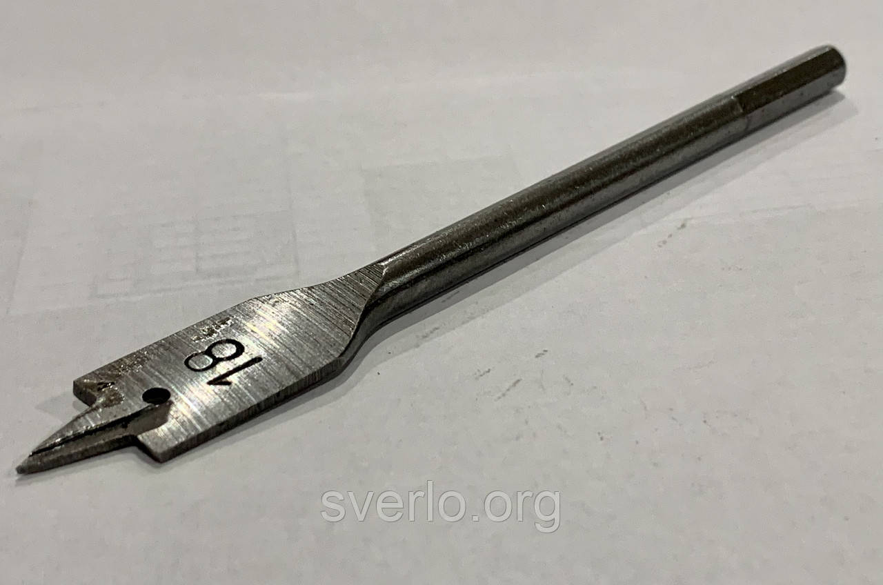 Перо для дерева 18 мм., фото 1