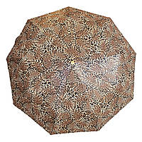Зонт женский , зонт складной полуавтомат, ткань с тефлоновым покрытием