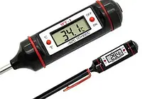 Цифровий термометр WT-1 зі щупом — голкою, термометр із LED-екраном