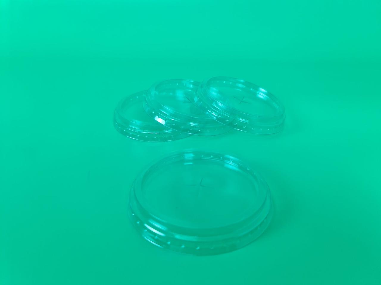 Кришка ПЛизна з отвором для склянки РЕТ (320,420,350NEW,250NEW) NEW (50 шт.), фото 1