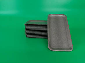 Підкладка (лотки) зі спіненого полістиролу (270*136*15) "ТR-055 чорний (450 шт)