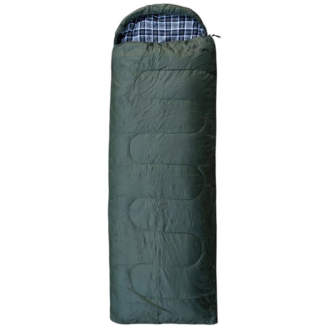 Спальний мішок ковдра Totem Ember Plus XXL з капюшоном правий оливою 190/90 TTS-015 S