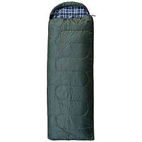 Спальный мешок одеяло Totem Ember Plus XXL с капюшоном левый олива 190/90 TTS-015 S