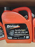 DIVINOL Syntholight HC-FE 5W-30 (кан,4 литр)