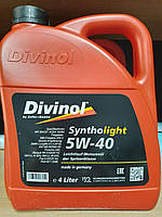 DIVINOL Syntholight 5W-40 (кан,4літр)