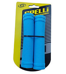 Грипси велосипедні Spelli SBG-660L, 128 мм, синій