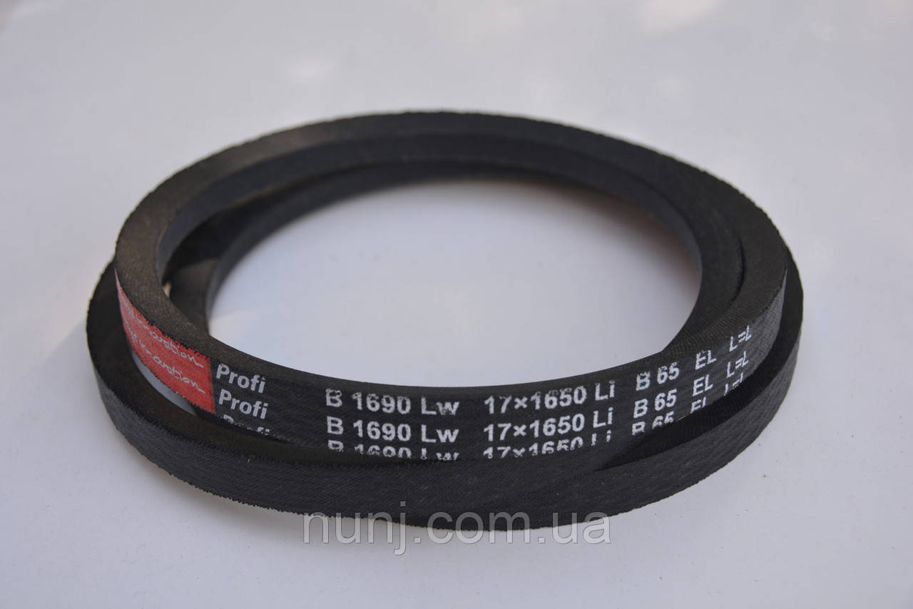 Ремінь клиновий B(Б)-3750cz Rubena, 14х11мм, фото 1