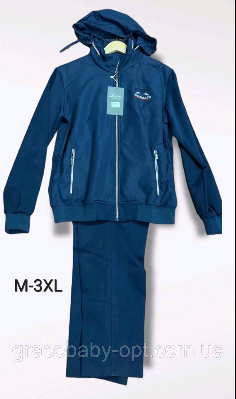 Спортивний костюм 2 в 1 для чоловіків оптом, M-3XL pp, № 0009