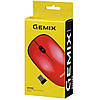 Мишка бездротова оптична GEMIX GM-195 Червоний, фото 4