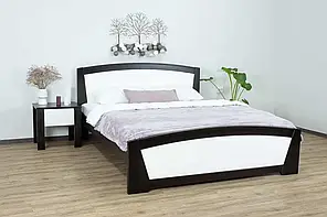 Двоспальне дерев’яне ліжко 160 "Женева" Дрімка (варіанти кольору, розмірів)