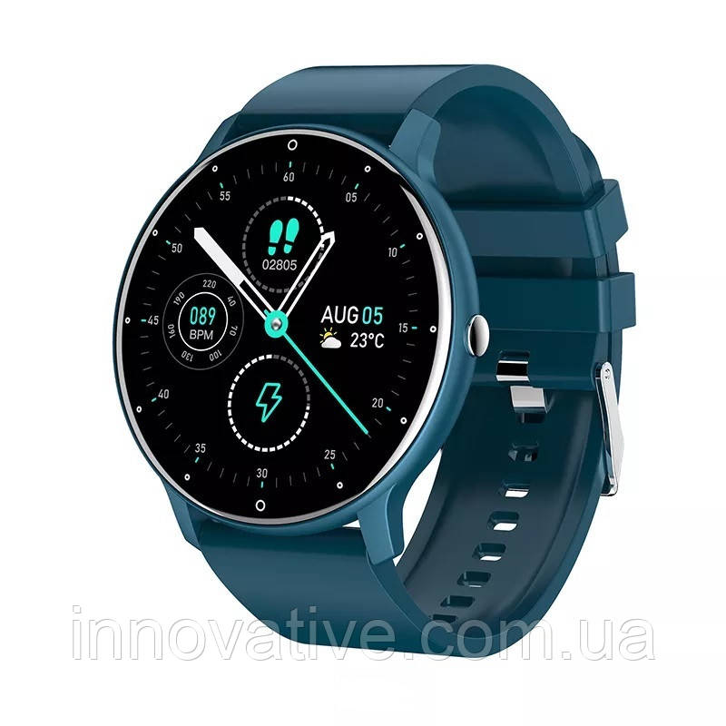 Розумний годинник Jiks Watch Lite з вимірюванням артеріального тиску (Синій)