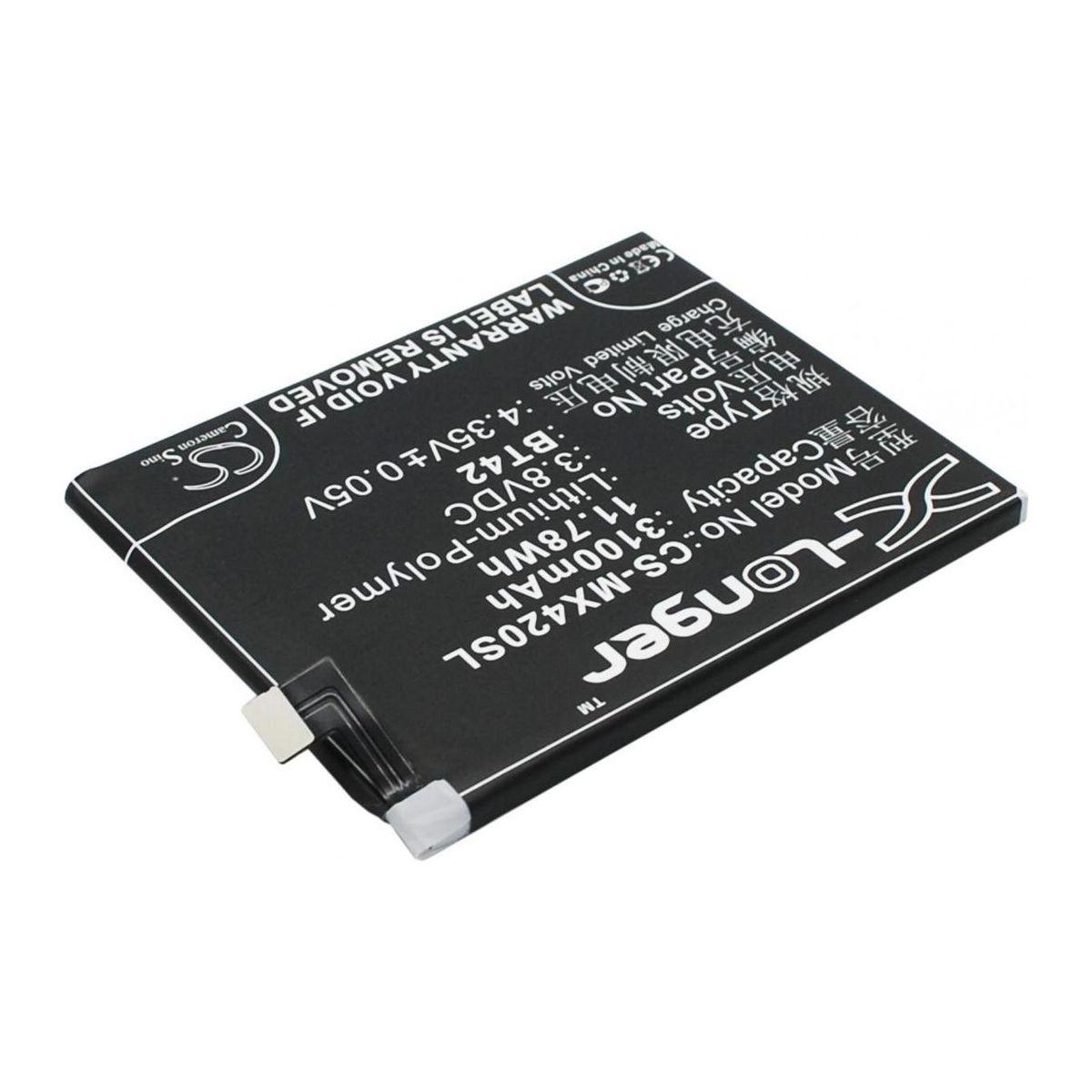 Батарея Meizu BT42 (X-Longer CS-MX420SL) 3100 mAh