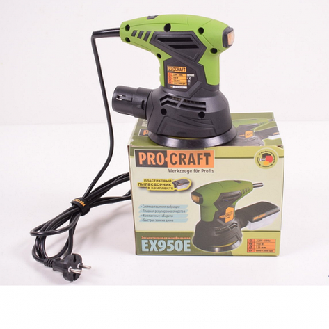 Шліфмашина ексцентрикова PROCRAFT EX950E NEW, фото 3