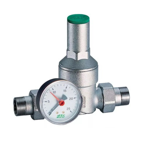 Редуктор з манометром FAR 1" HP-НР (FA 2815 10)