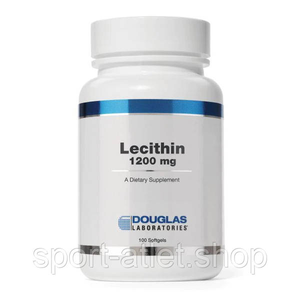 Натуральна добавка Douglas Laboratories Lecithin 1200 mg, 100 капсул, фото 1