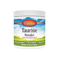 Аминокислота Carlson Labs Taurine Powder, 100 грамм