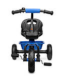 Дитячий триколісний велосипед Caretero (Toyz) Loco Blue, фото 5