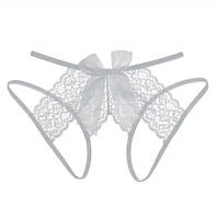 Труси жіночі з вирізом універсальний сірий