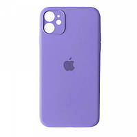 Чохол накладка бампер для Apple iPhone 11 Айфон (6,1 дюймов) Silicone Case Колір Бузковий (Lilac) Full Camera