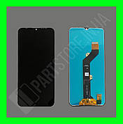 Дисплей Tecno Spark 6 Go (KE5) із сенсором, чорний (оригінальні комплектуючі)