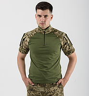 Рубашка тактическая боевая Убакс пиксель Grehori Textile S