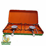 Плита настільна двокамфорна під зріджений (балонний) газ із Німеччини., фото 2