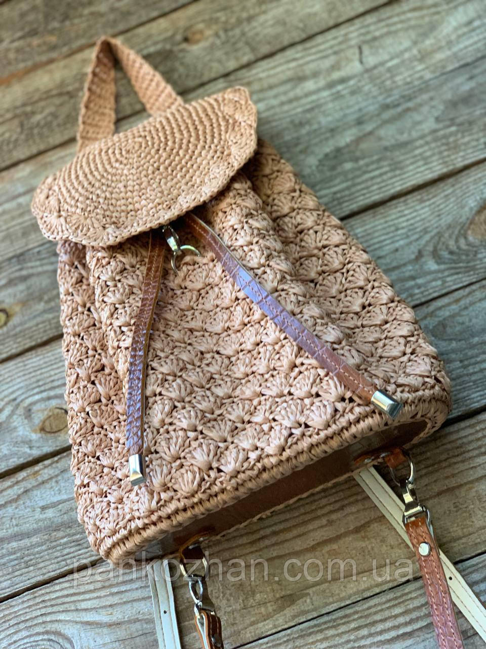 Набір шкіряної фурнітури для сумки "Relax", натуральна шкіра, фото 1